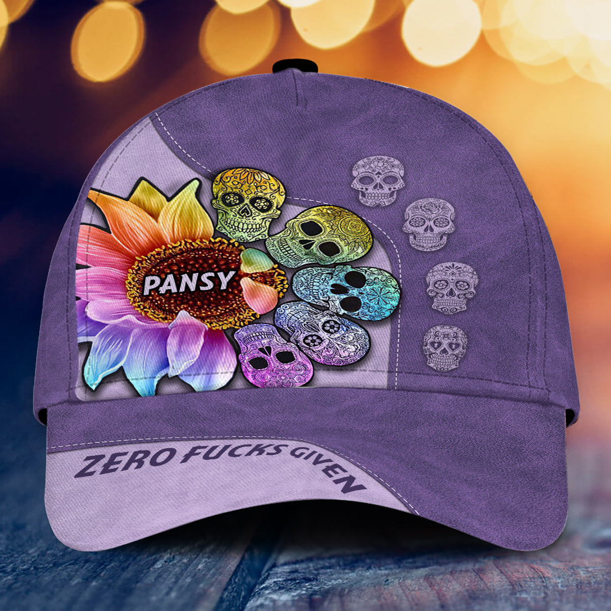 Zero F Given - Personalisierte Skull Classic Cap