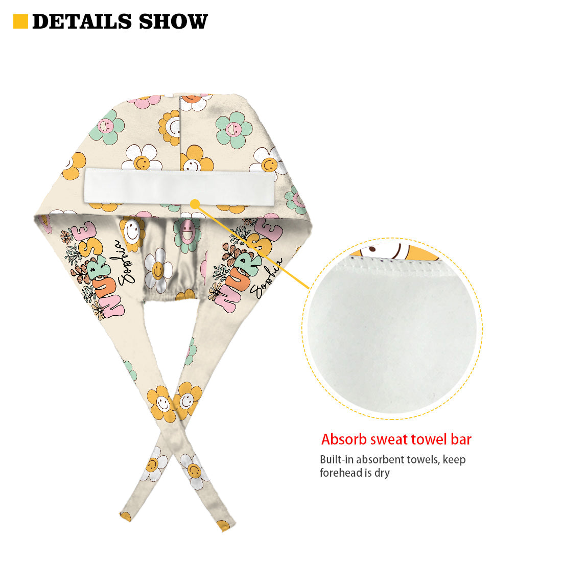 Nurse Life – Personalisierte OP-Haube für Pflegekräfte