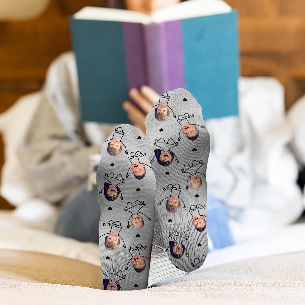 Ich liebe dich, Papa – Geschenk für Papa, Opa, Mama, Onkel, Tante, Oma – Personalisierte Socken