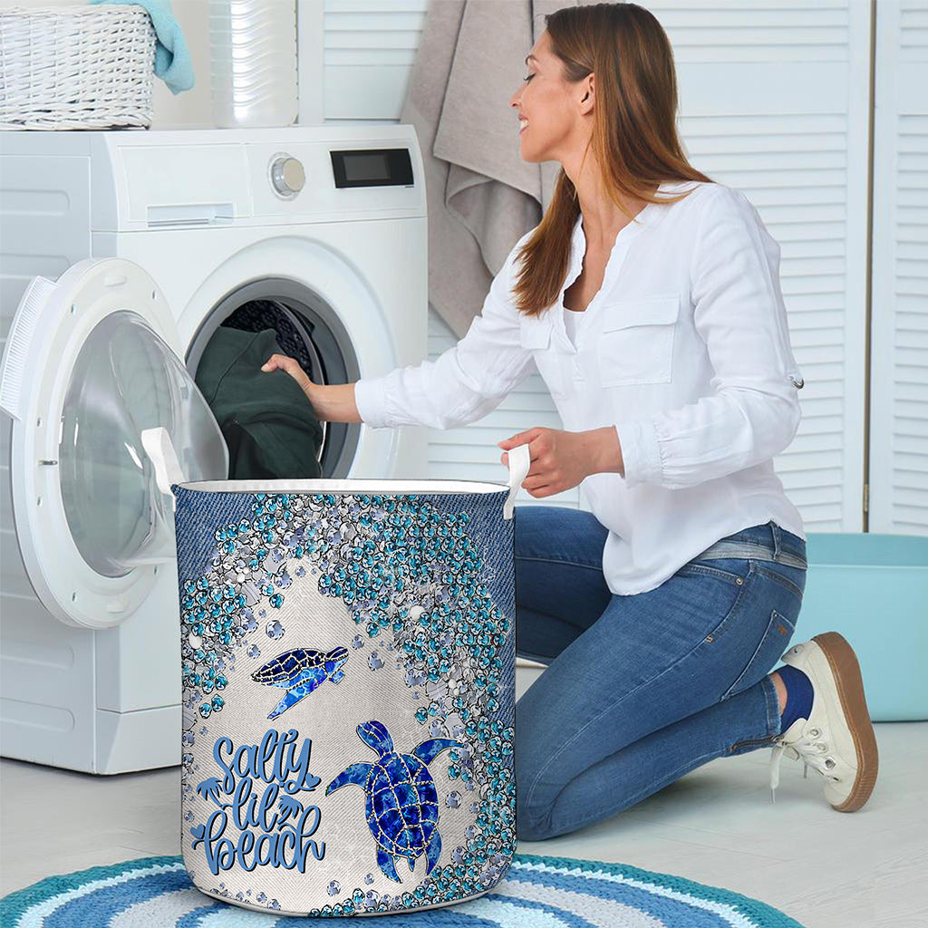 Turtle Bling – Personalisierter Schildkröten-Aufbewahrungskorb