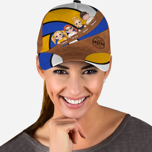 Volleyball Mom – Personalisierte Volleyball Classic Cap