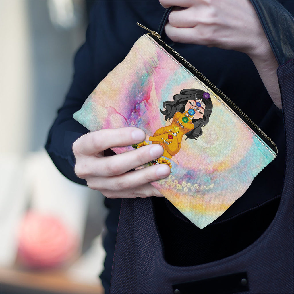 Lass den Scheiß los – personalisierte Yogatasche