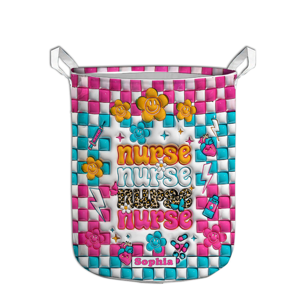Pflegeleben – Geschenkidee für Krankenschwestern, Mütter, Ehefrauen, Freundinnen – Personalisierter Aufbewahrungskorb