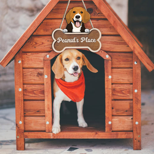 Buddy's Place - Personalisiertes Hunde-Holzschild