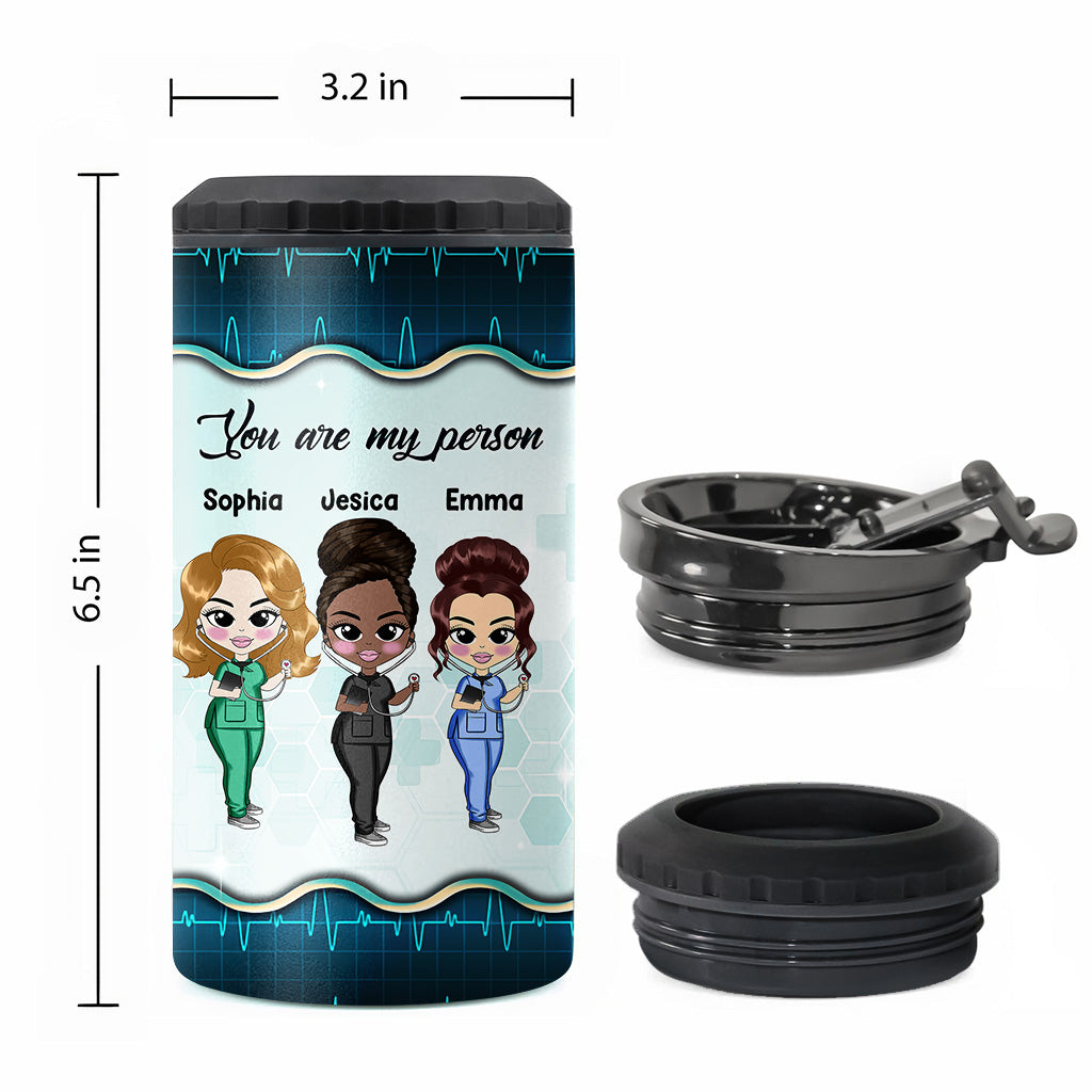 Zufall hat uns zu Kollegen gemacht – Personalisierter Getränkekühler für Krankenschwestern