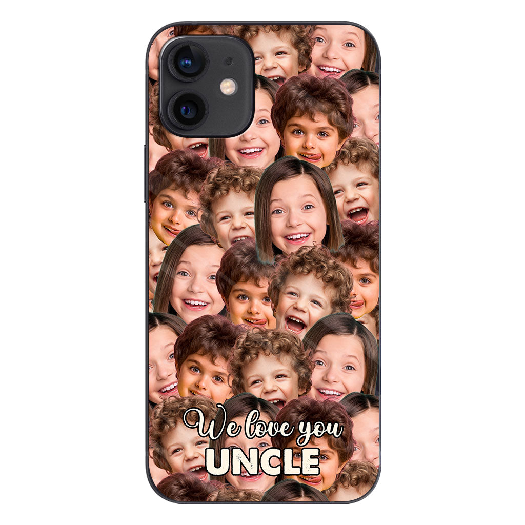 Love You Dad - Gift for dad, grandma, grandpa, mom, uncle, aunt, brother, sister, son, daughter, granddaughter, grandson, husband, wife, boyfriend, girlfriend - Personalized Phone Case