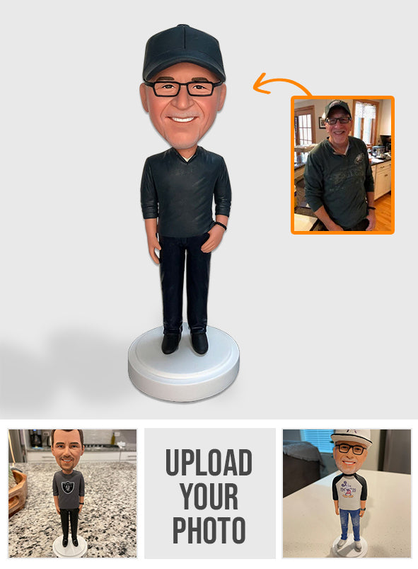 Mein Opa – Geschenk für Opa – Personalisierte Wackelkopffigur