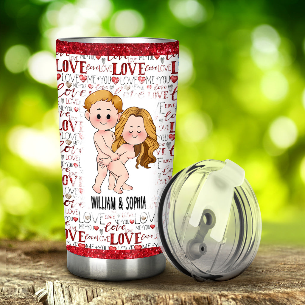 My Bum Would Be So Lonely Without You - gift for husband, wife, boyfriend, girlfriend - Personalized Tumbler