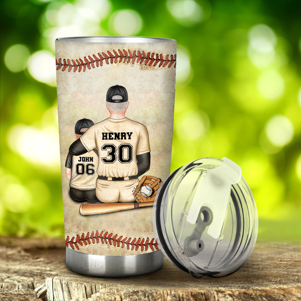 I Want You To Believe Deep In Your Heart - Baseball gift for son, daughter, granddaughter, grandson - Personalized Tumbler