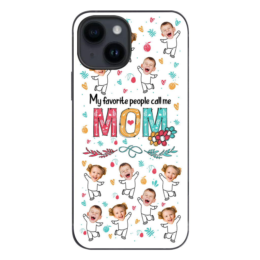 Meine Lieblingsmenschen nennen mich Nana – Geschenk für Oma, Mama – Personalisierte Handyhülle