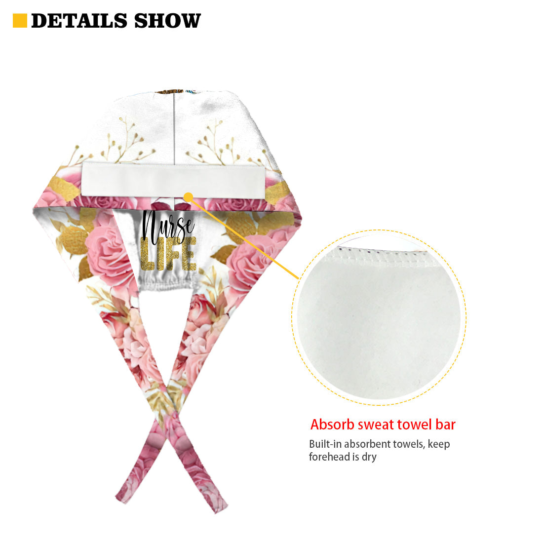 Nurse Life – Personalisierte OP-Haube für Pflegekräfte