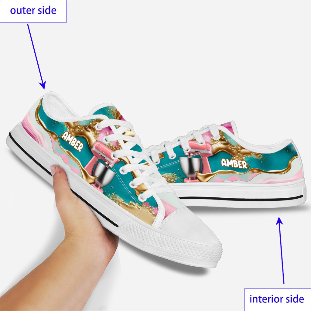 Love Baking – Personalisierte Backschuhe (niedriger Schaft)