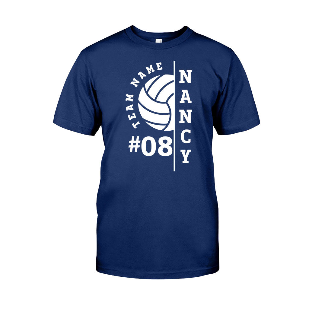 Volleyball lieben – Personalisiertes Volleyball-T-Shirt und Hoodie