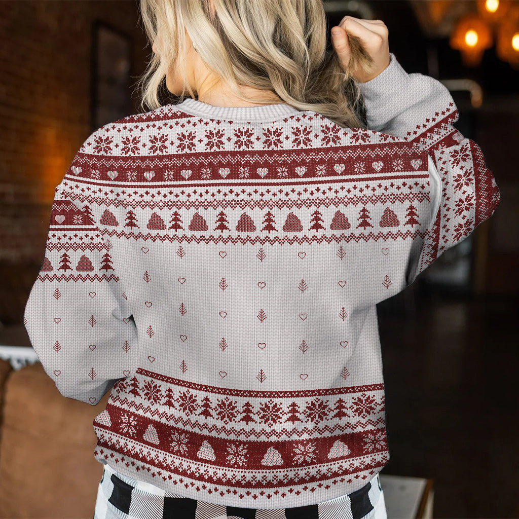 Nana's Little Cuties - Personalisierter Oma-Hässlicher-Pullover