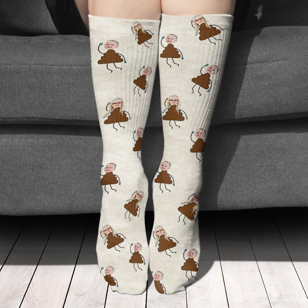 Papas kleine Lieblinge – Geschenk für Papa, Opa, Mama, Onkel, Tante, Oma – Personalisierte Socken