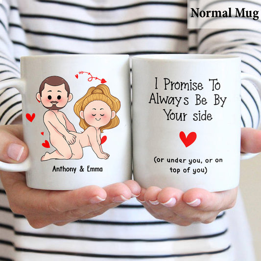 Ich will nur, dass du glücklich bist – Geschenkidee für Paare (Ehemann, Ehefrau, Freund, Freundin) – Personalisierte Tasse