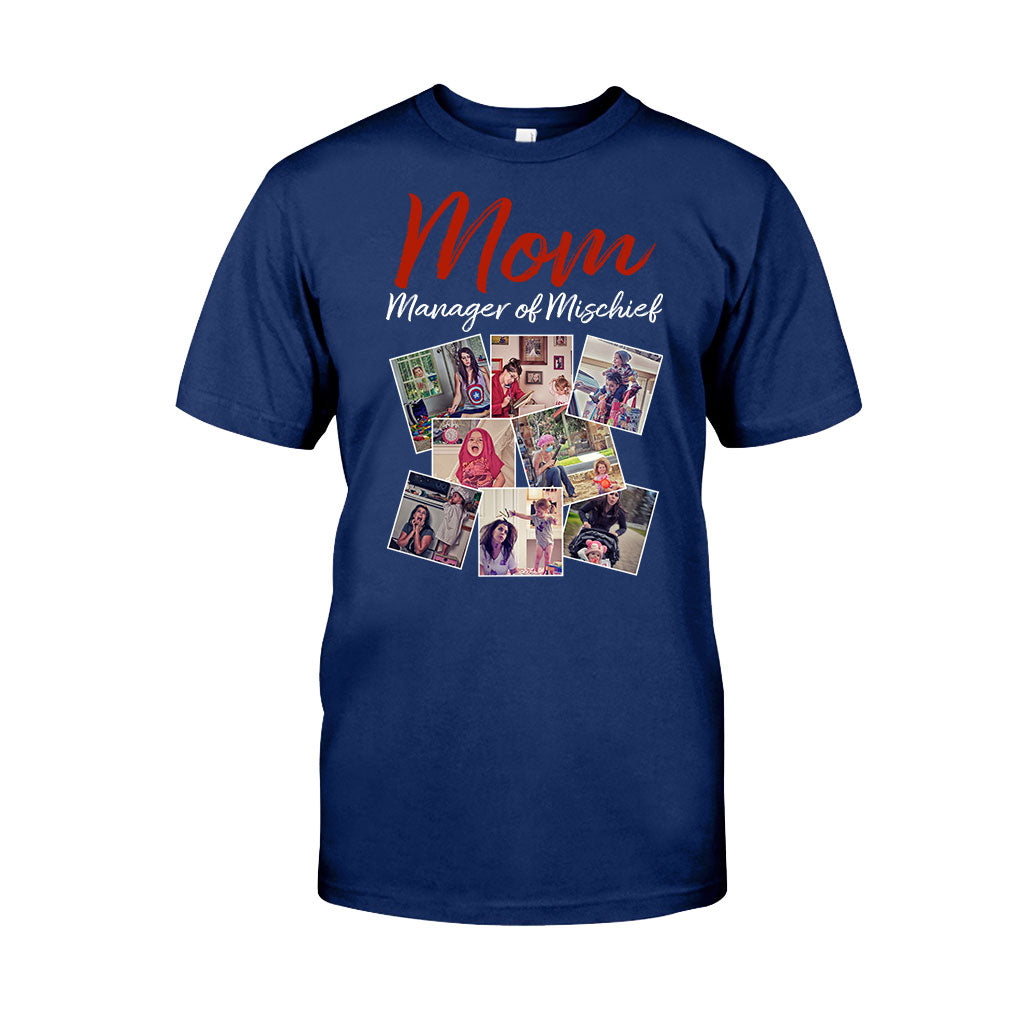 Mama, die für Chaos sorgt – Personalisiertes Mutter-T-Shirt und Hoodie