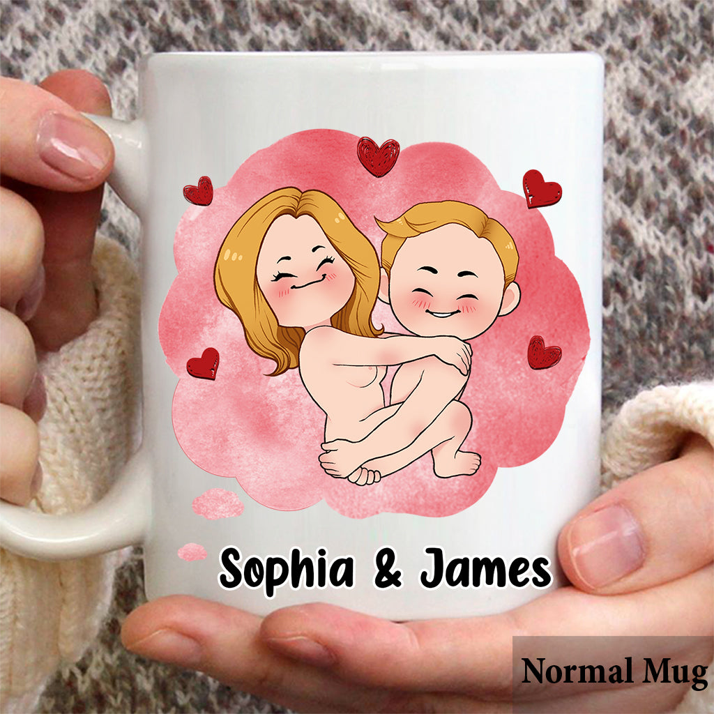 If You Could Read My Mind - Personalized Couple Mug