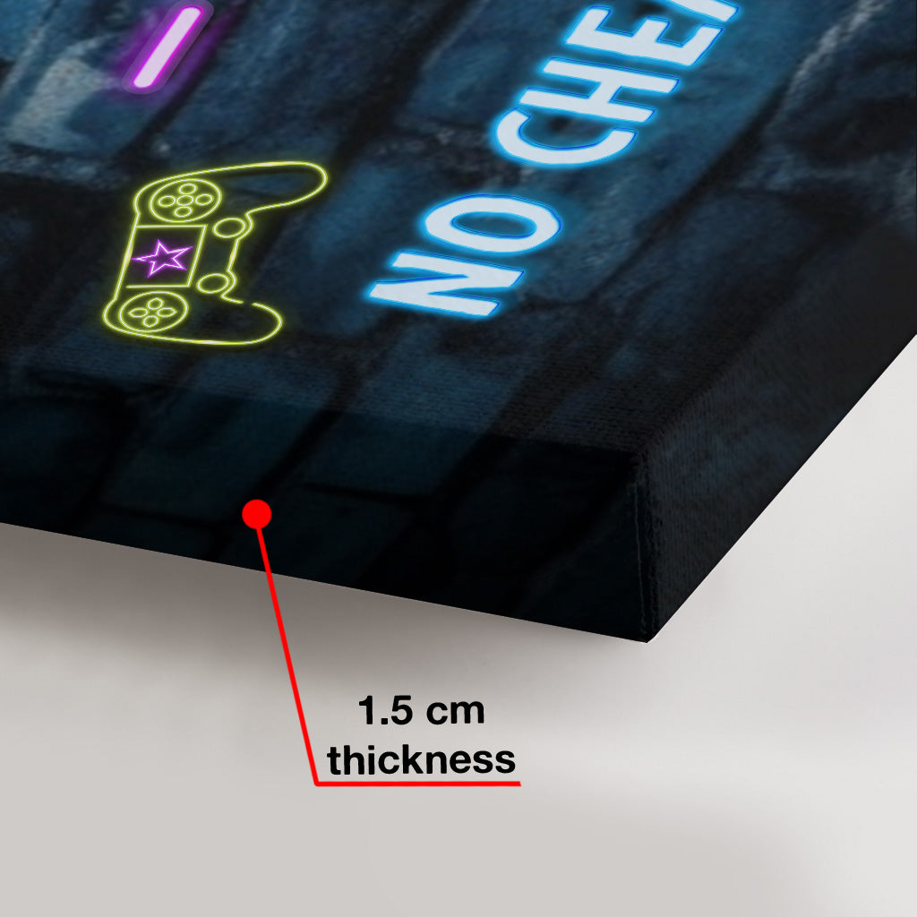 Spielzimmer – Personalisierte Videospiel-Leinwand und Poster