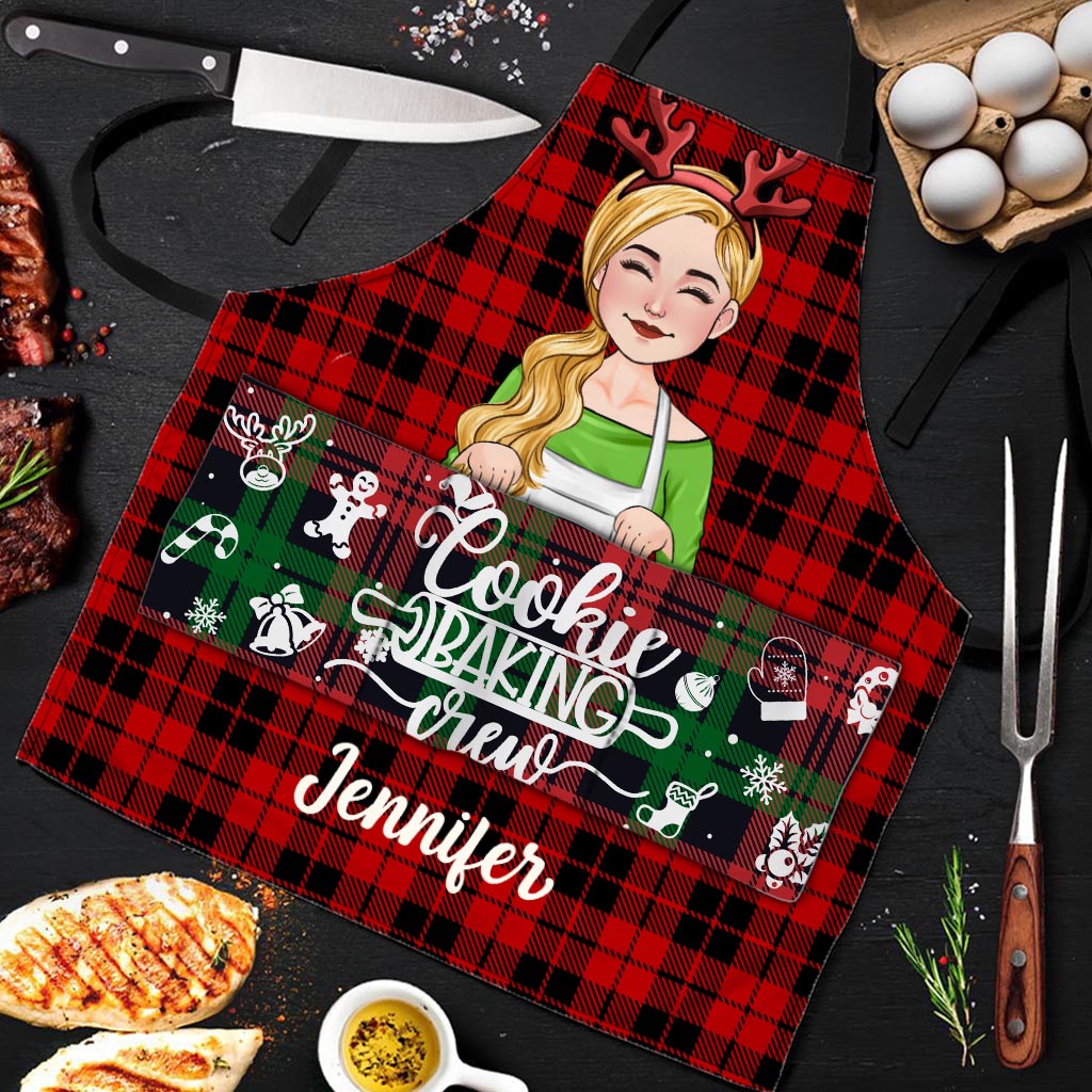 Christmas Baking Crew - Personalized Baking Apron