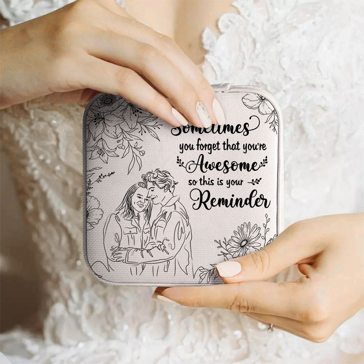 Du bist großartig – Personalisierte Schmuckschatulle für Paare