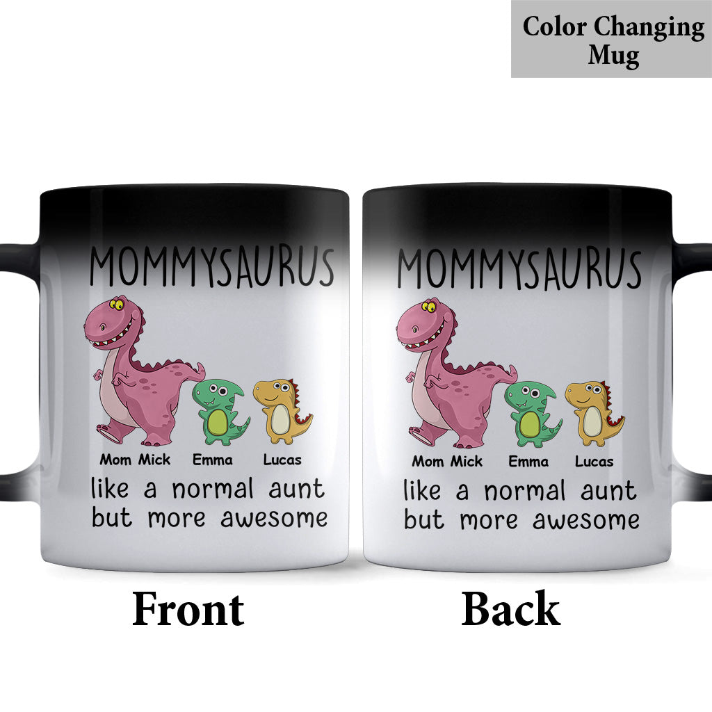 Wie eine normale, nur viel cooler – Geschenk für Mama, Oma, Opa, Papa, Tante, Onkel – Personalisierte Tasse