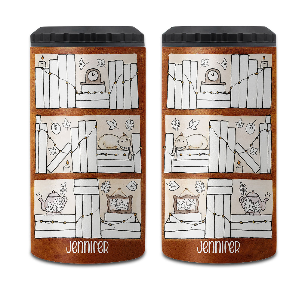 Lesetracker für die vier Jahreszeiten – Personalisierter Buchkühler