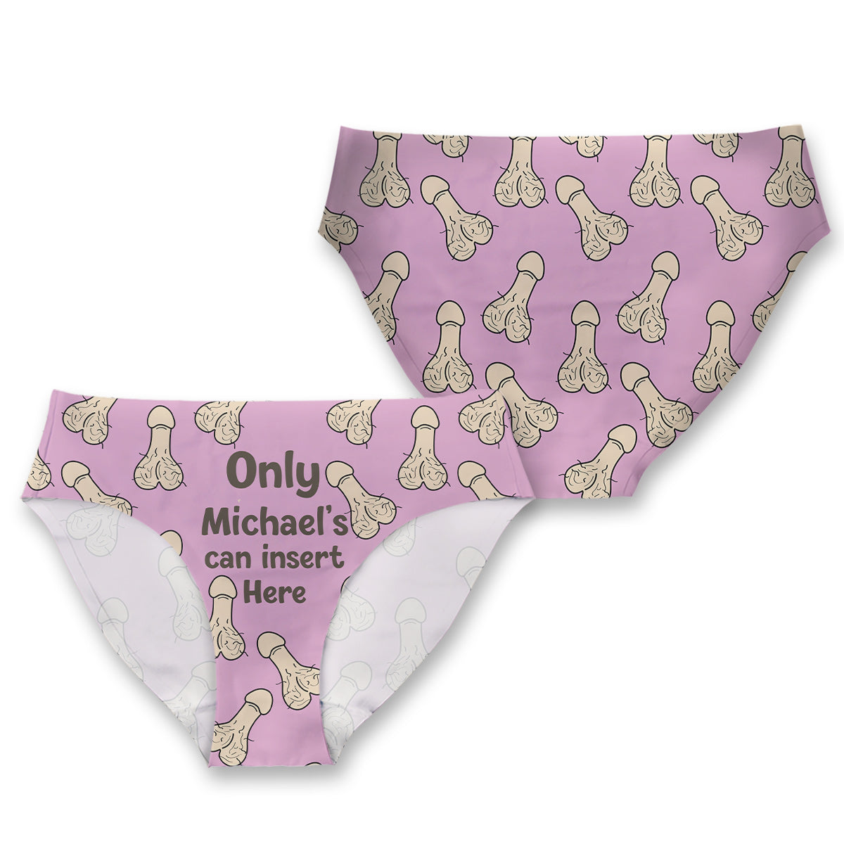 Only You – Personalisierte Slips für Paare