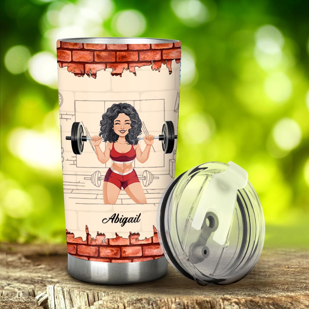 Angenommen, ich bin nur eine alte Dame – personalisierter Fitnessbecher
