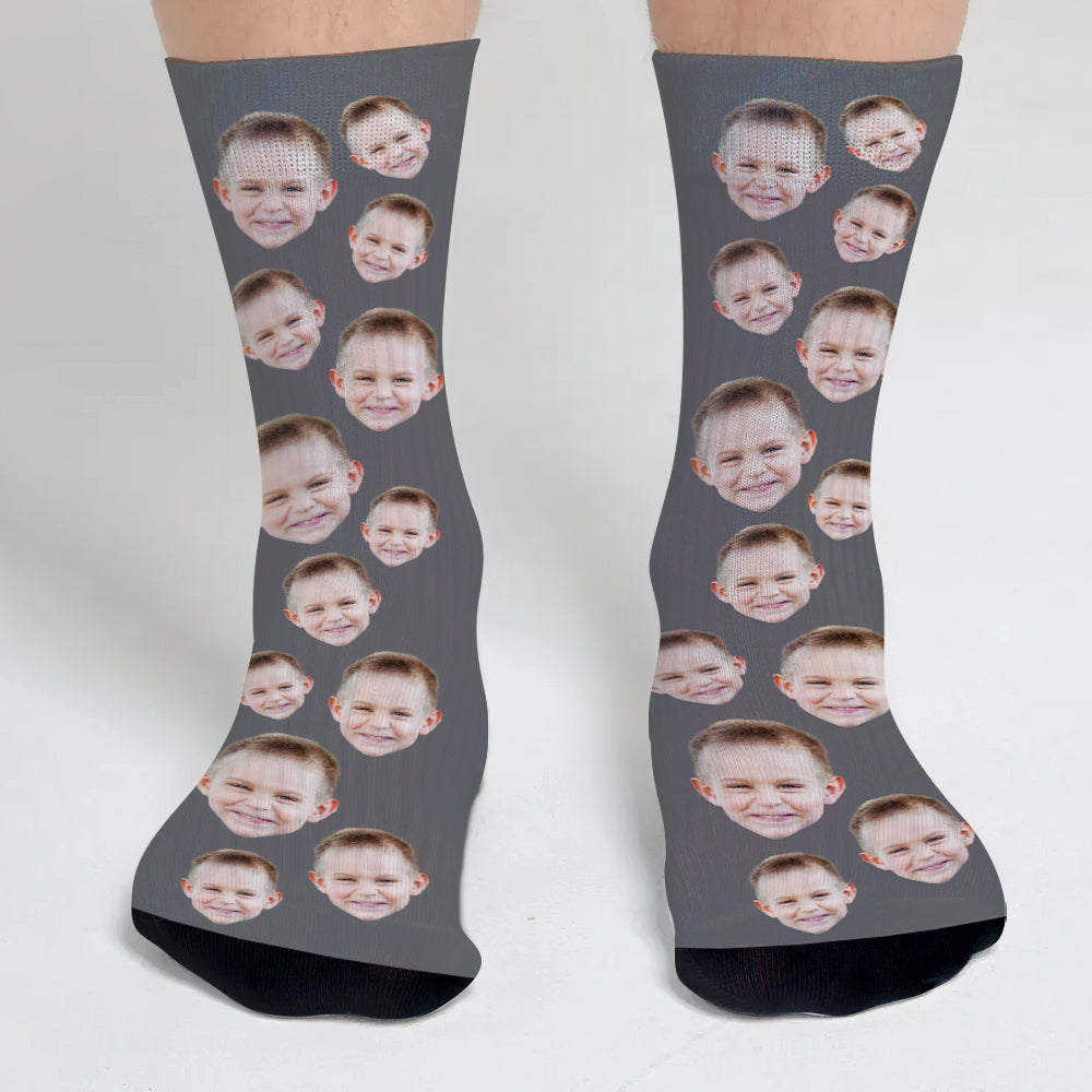 Custom Face - Personalized Kid Socks