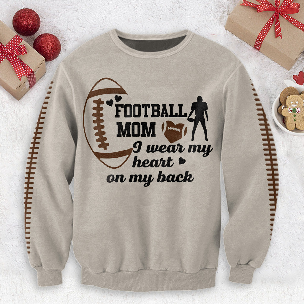 Fußballmama – Personalisierter Fußball-Pullover