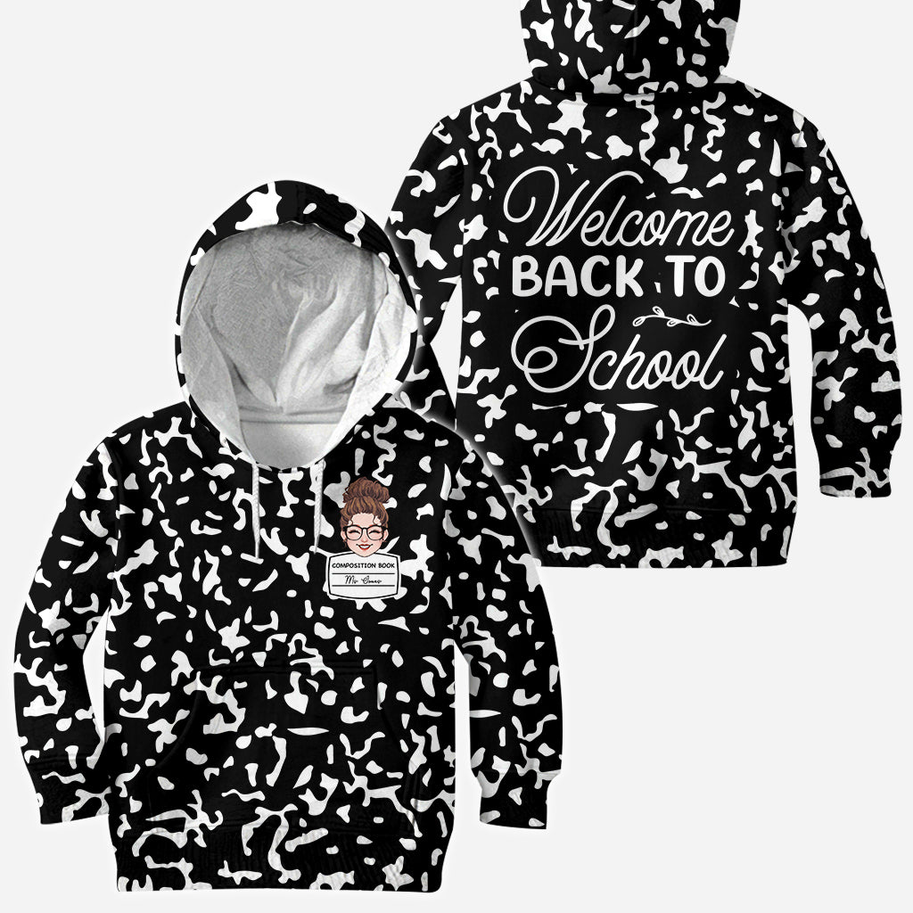 Willkommen zurück in der Schule – Personalisiertes Lehrer-Shirt