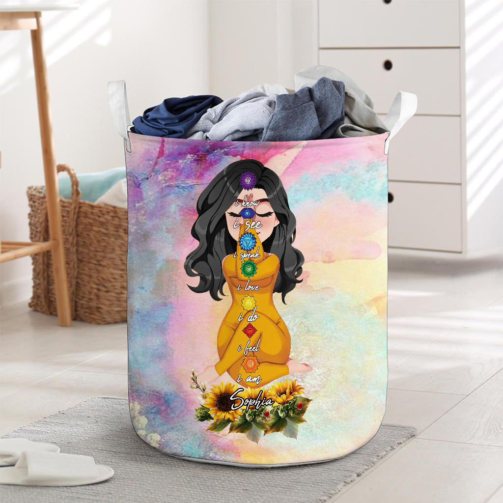 Let That Shit Go - Personalized Yoga Storage Basket