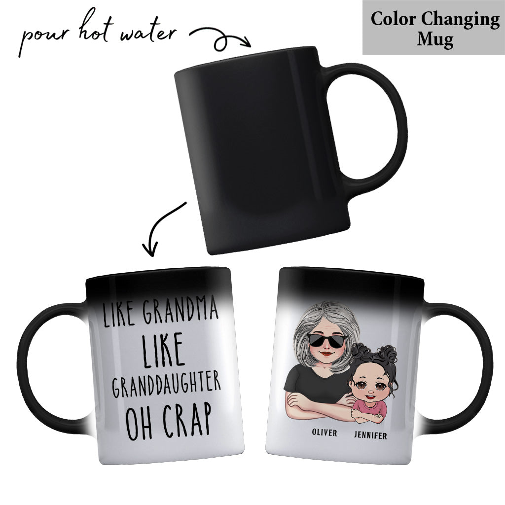 Wie der Vater, so der Sohn – Geschenk für Papa, Vater, Sohn – Personalisierte Tasse