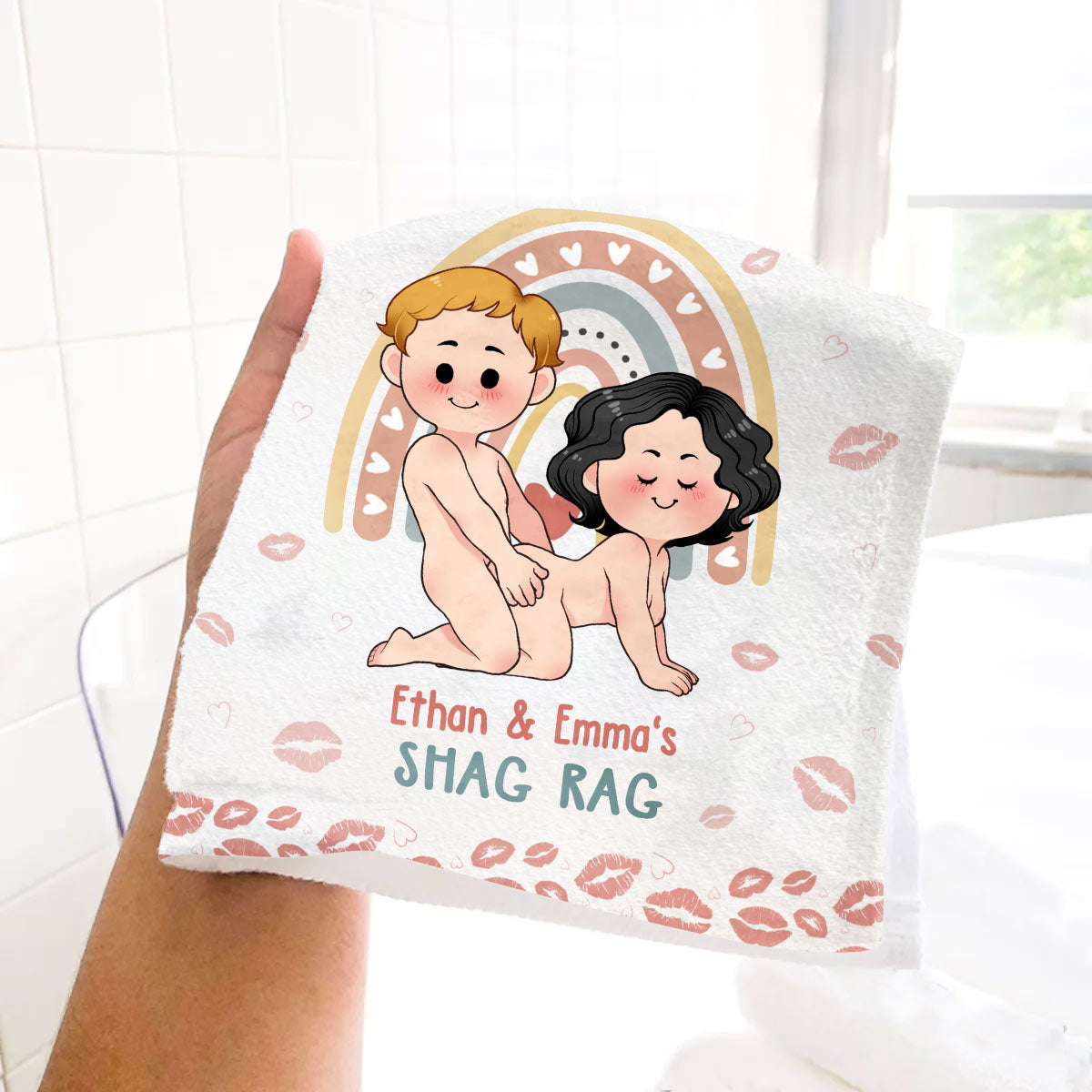 Shag Rag - Personalized Couple After Sex Towel