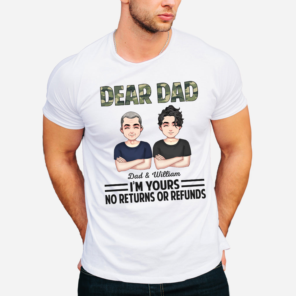 Liebe Mama, lieber Papa, ich gehöre zu euch – Geschenk für Mama und Papa – Personalisiertes T-Shirt und Hoodie