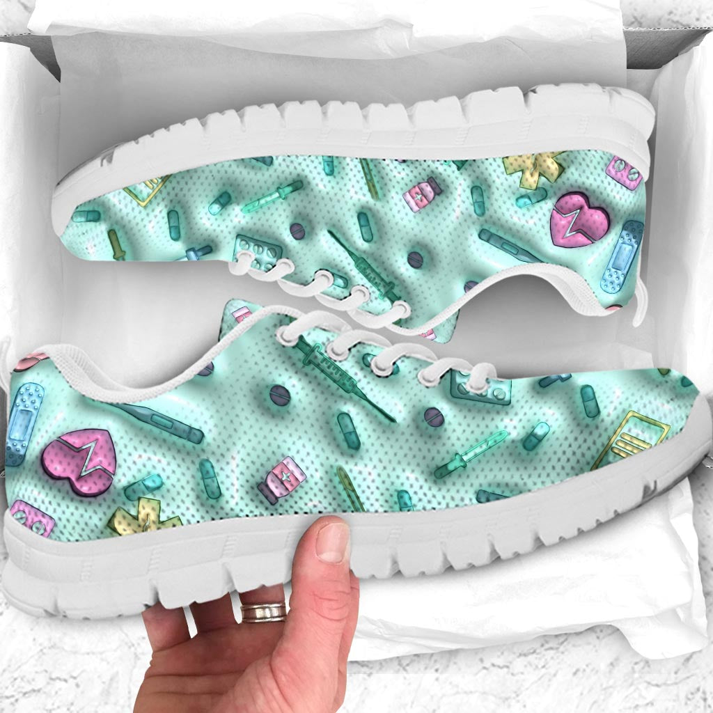 Nurse Life – Personalisierte Pflege-Sneaker