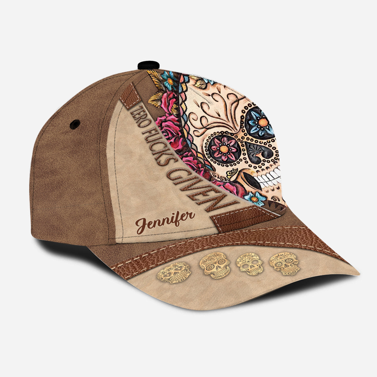 Zero F Given - Personalisierte Skull Classic Cap