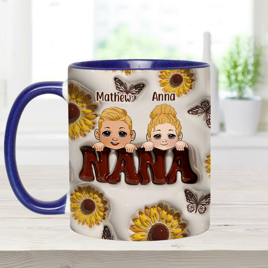 Beste Oma der Welt – Geschenk für Oma – Personalisierte Tasse mit Akzent