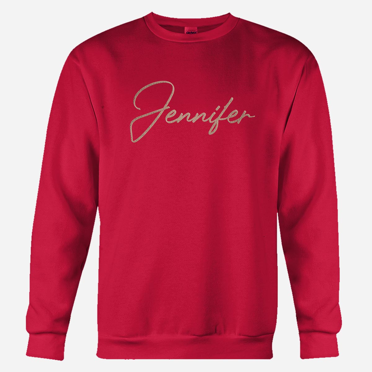 Custom Name - Personalized Step Dad Embroidered Sweater