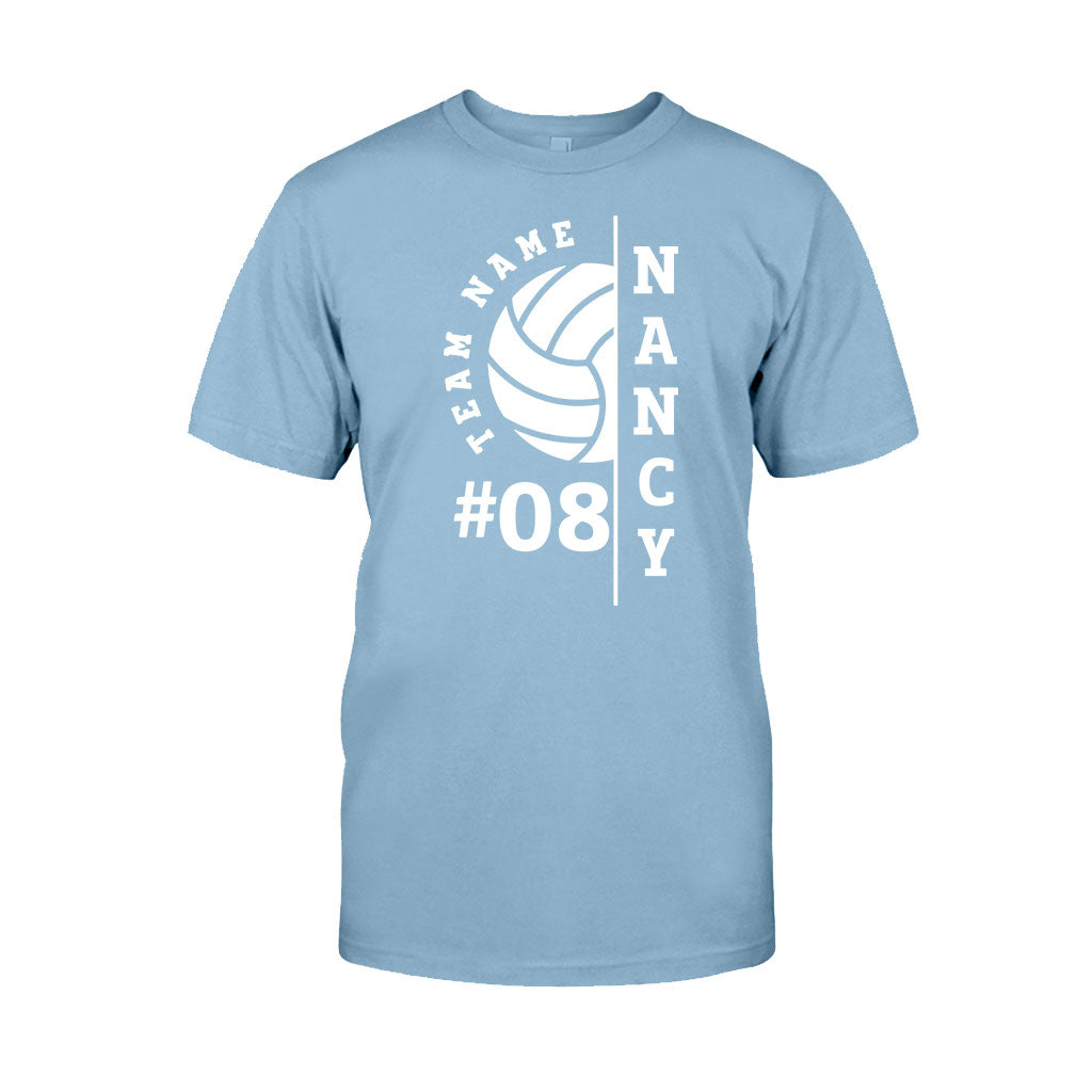 Volleyball lieben – Personalisiertes Volleyball-T-Shirt und Hoodie