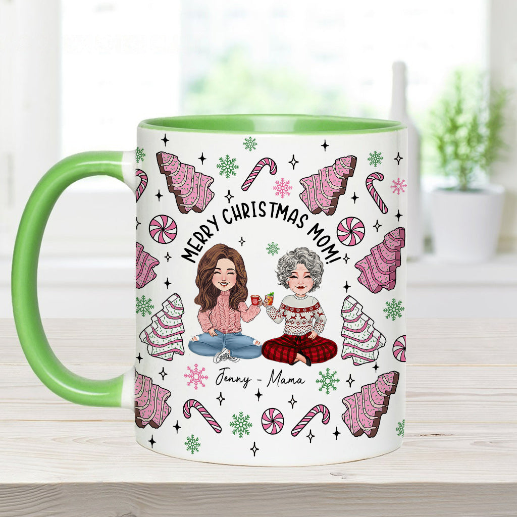 Statt Enkelkinder – Geschenk für Mama – Personalisierte Tasse mit Akzent
