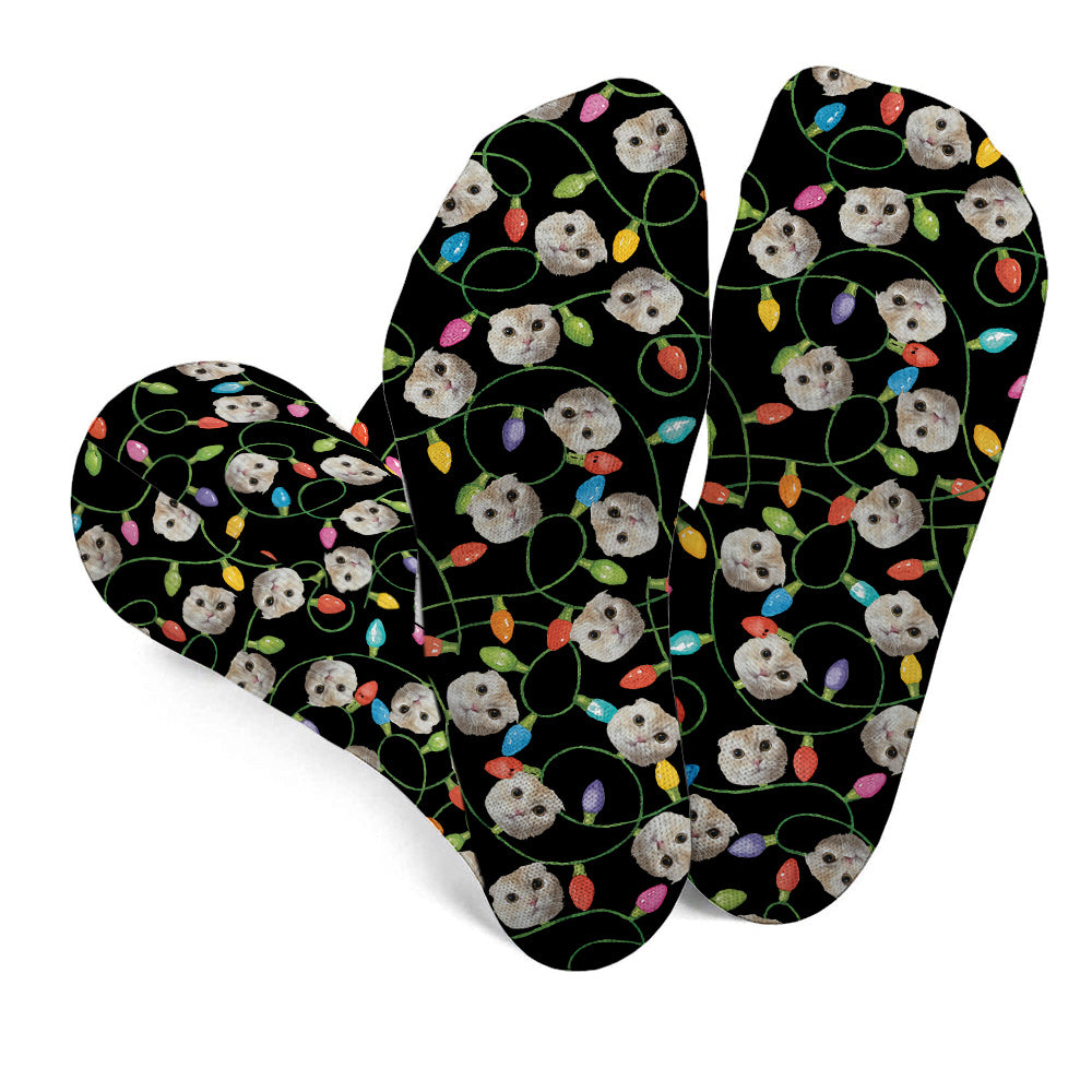 Frohe Weihnachten – personalisierte Katzensocken