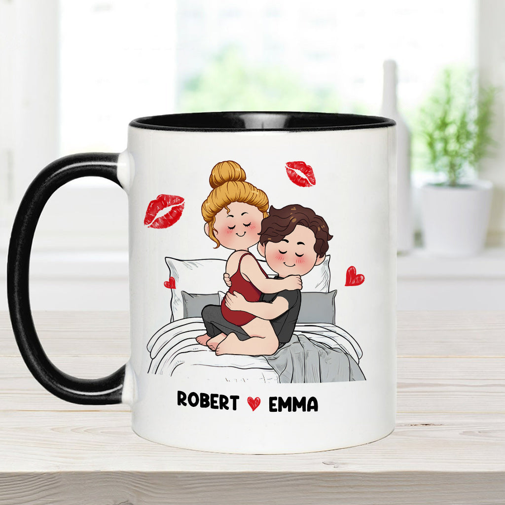 Ich liebe dich – Personalisierte Tasse für Paare