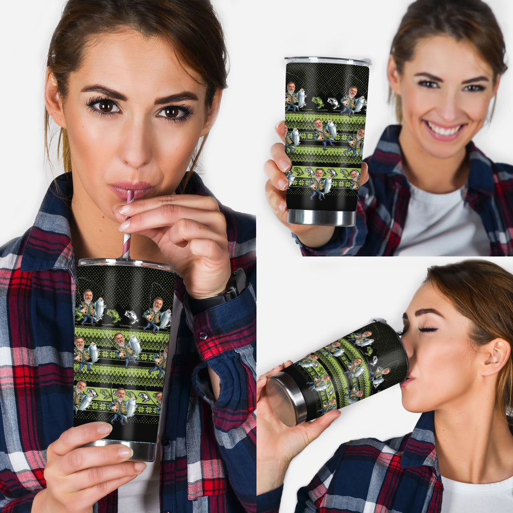 Angel-Liebe – Personalisierter Angelbecher