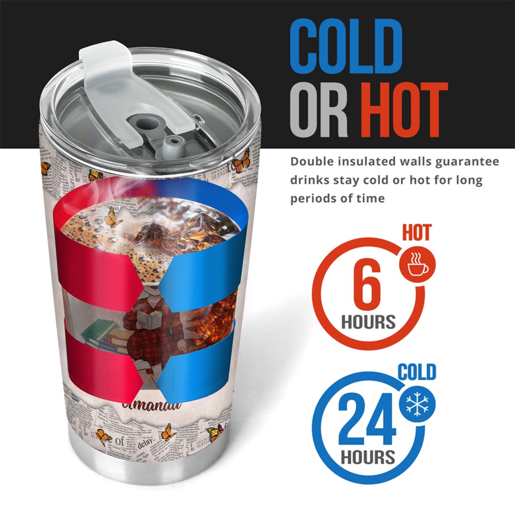 Ich liebe Tage, an denen ich mich nur entscheiden muss, welches Buch ich lesen soll – Buchgeschenk für Mama, Tochter, Freundin, Ehefrau – Personalisierter Becher