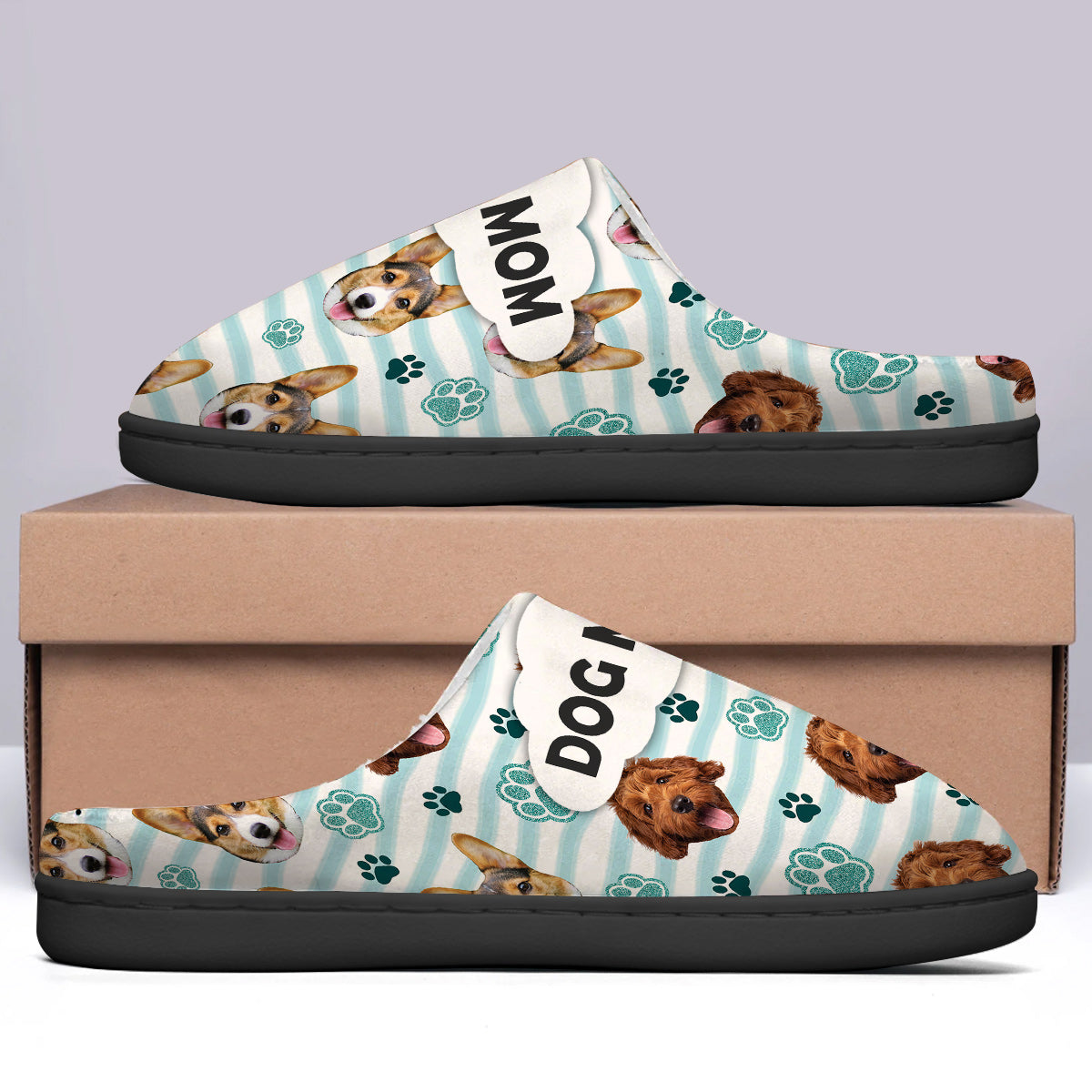 Hundemama – Personalisierte Hundepantoffeln