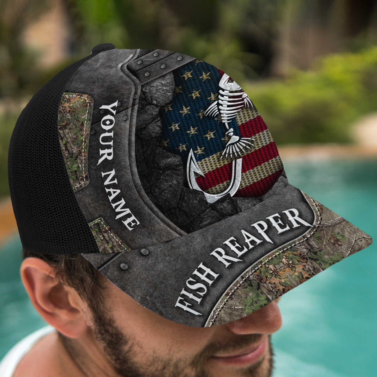 Fish Reaper - Personalized Fishing Trucker Hat