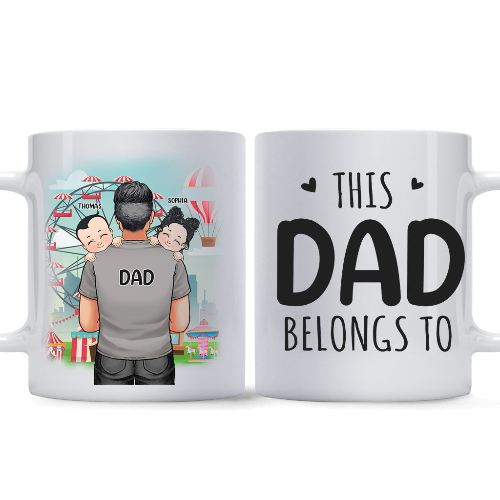 Best Dad Ever - Gift for dad, grandpa, uncle, husband - Personalized Mug