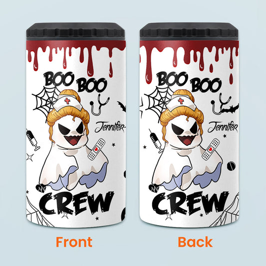 Boo Boo Crew - Personalized Nurse Can Cooler